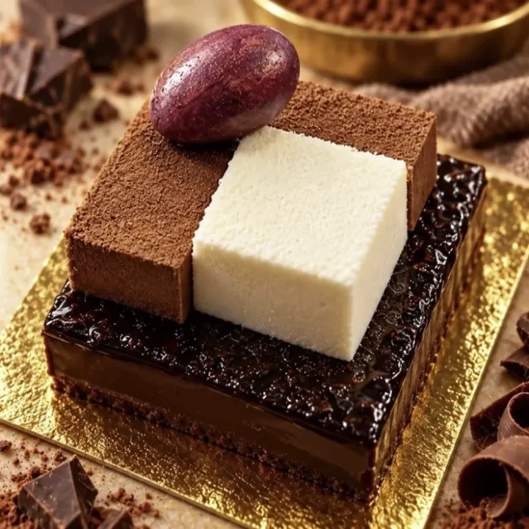 Pastel Cubo de Chocolate Pastel Cubo de Chocolate