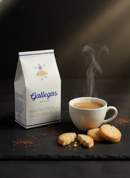 Galletas de chocolate o nata