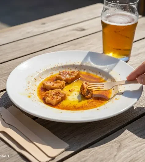 Tapa de Lacón a feira