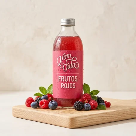 Kombucha Frutos Rojos