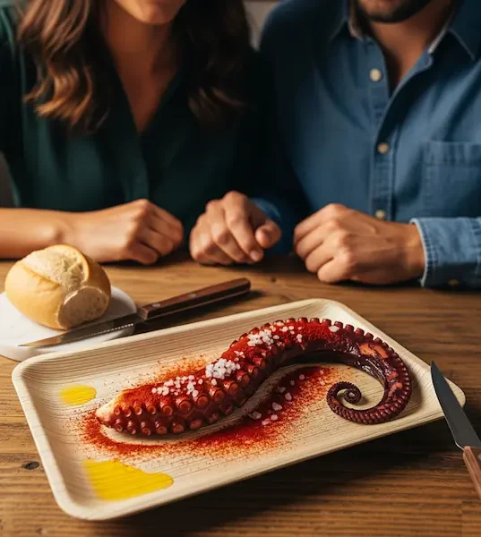 Ración de Pata pulpo a feira