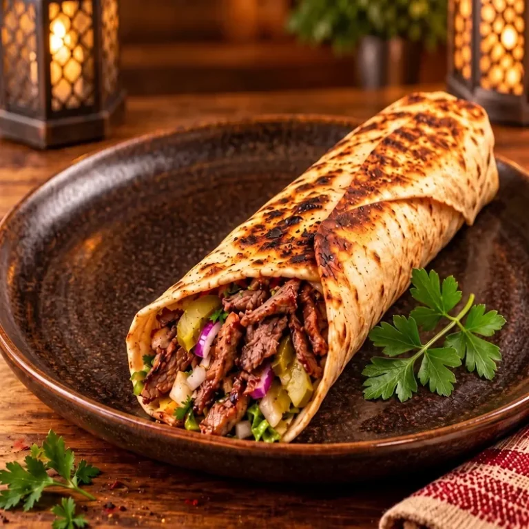 Wrap Shawarma de Carne Wrap Shawarma de Carne
