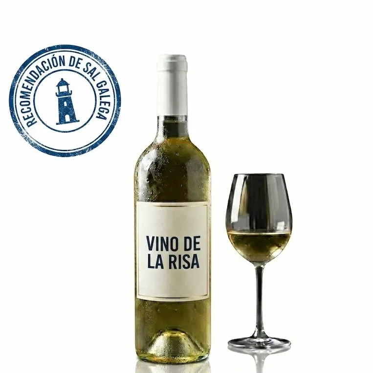 Vino Blanco - Sal Galega | Mercado del Grao El vino de la risa. Blanco joven, fresco, ligero y sin filtrar.