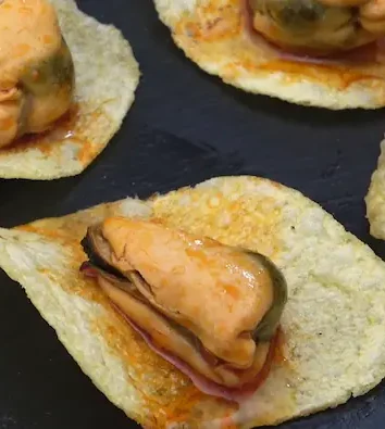 Papas con mejillones Rías Baixas