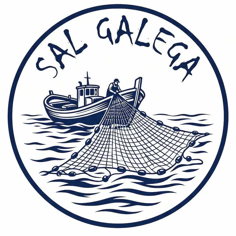 Logo sal galega Local 4 mercado del grao Logo de Sal Galega en Mercado del Grao