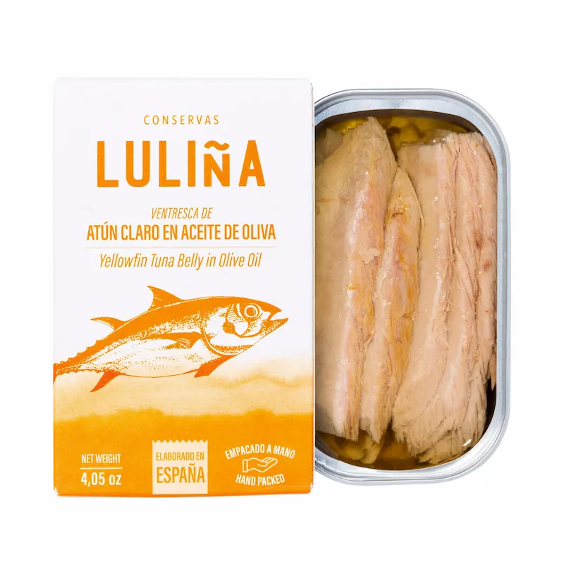 Ventresca de Atún - Sal Galega | Mercado del Ventresca de atún claro en aceite de oliva de Sal Galega, Mercado del Grao de Valencia.