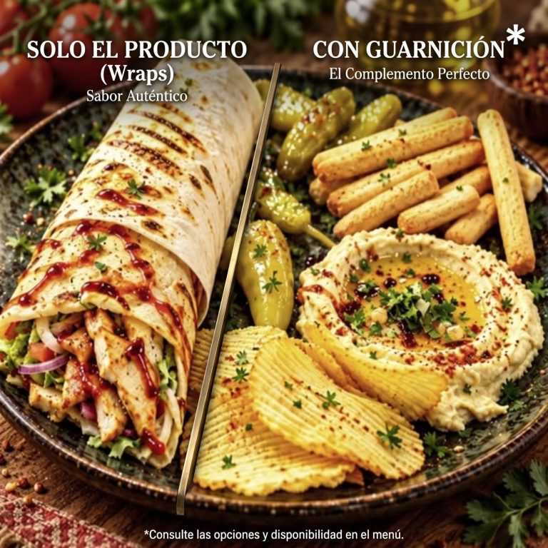 Wrap Shawarma de Pollo Wrap Shawarma de Pollo